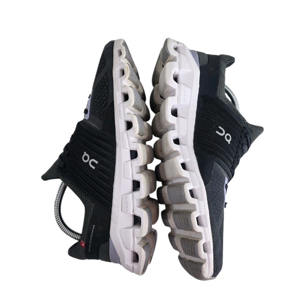 On Running Cloudswift Womens 9 Road Running Shoes Black Rock 41.99226 Breathable - Picture 8 of 13